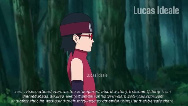 Itachi revives to meet with Sarada, Sasuke and naruto to tell his story and face the Otsutsuki clan смотреть онлайн