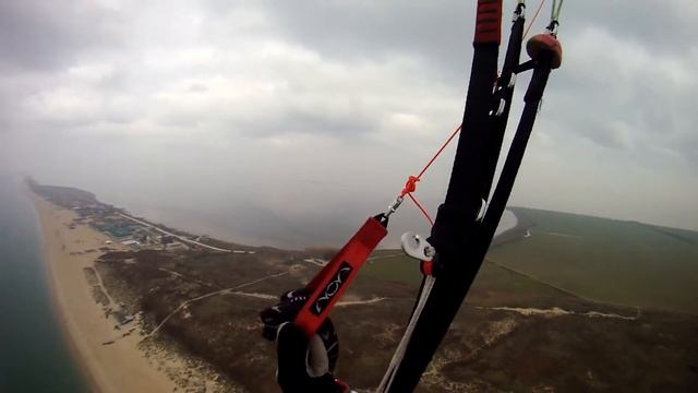Электропарамотор, полет в Благовещенской. смотреть онлайн