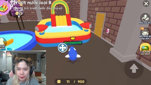 Sammy Tiêu Sạch 3000 Kim Cương Xây Nhà Trong Play Together смотреть онлайн