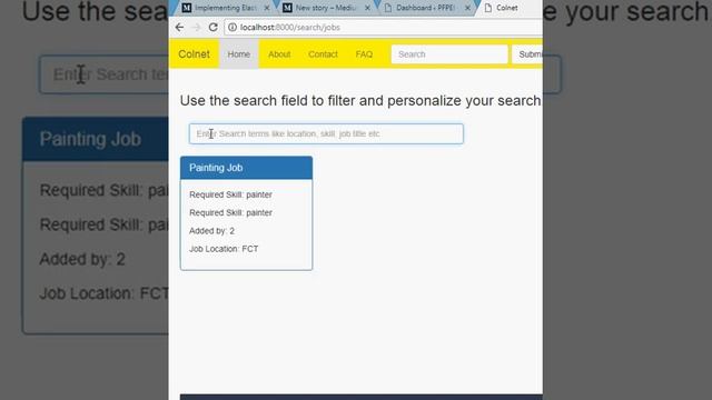 Elastic search, vuejs and laravel5.4 смотреть онлайн