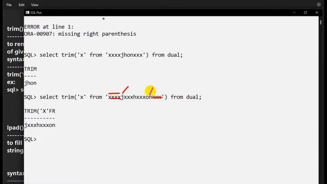 String functions in oracle sql | Oracle String Functions By Examples смотреть онлайн
