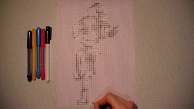 How to draw a Undyne ( Undertale ) - Lessons video for kids смотреть онлайн