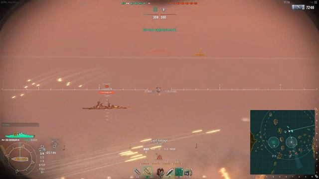 [BHG]World of Warships: Bismarck ตะลุยRanked Battles смотреть онлайн