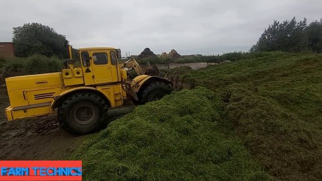 Вспашка Бюлер + Карат 9. ДОНы на заготовке силоса и сенажа. смотреть онлайн