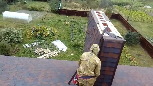 Кровля шинглас отделка трубы смотреть онлайн