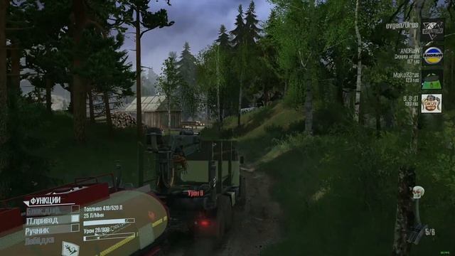 MudRunner Карта Каньон  Spintires: MudRunner