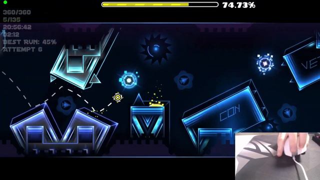 (91st Extreme Demon) Hyper Paradox by ItsHybrid and more 100% / Geometry Dash смотреть онлайн