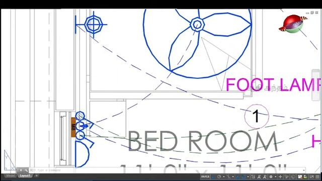 Home automation in electrical - Autocad - Tutorial 10- aathi antham смотреть онлайн