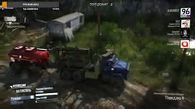 MudRunner Карта Где-то в лесах Америки смотреть онлайн
