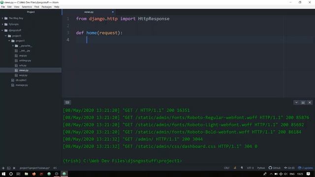 Back-End Web Development basics with Django-3.0.6| Making your first Django App (2020)| Part1/2| смотреть онлайн