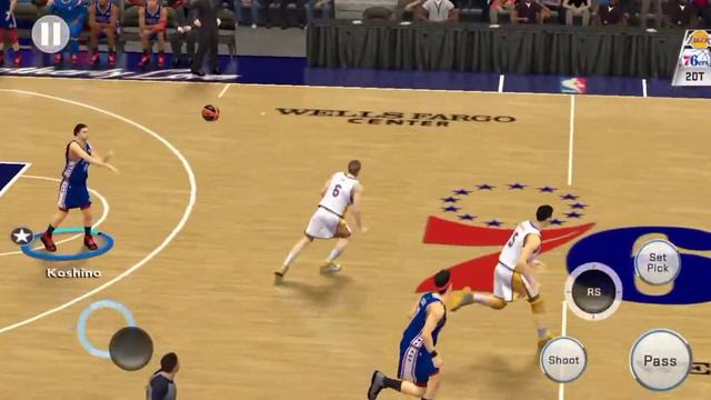 NBA2K20 ANDROID OVERTIME GAME SLAM DUNK MOD KAINAN(LAKERS) VS RYONAN(76ERS). смотреть онлайн
