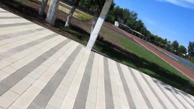 Костанай Прогулка по проспекту Абая ч.2 п. Амангельды- Краснопартизанский, обновлённая школа. смотреть онлайн