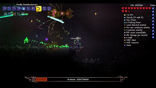 The COOLEST Modded boss EVER!!! - Terraria Shadows of Abaddon смотреть онлайн