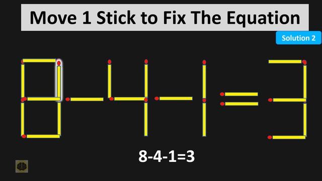 Fix The Equation in just 2 moves - 7-0=6 || 10 Tricky Matchstick Puzzles For Clever Mind смотреть онлайн