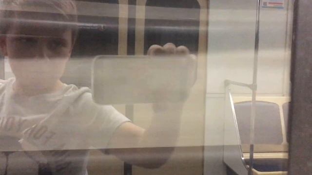 Поездка по замоскворецкой линии московского метро от станции Алма- Атинская до Красногвардейской. смотреть онлайн