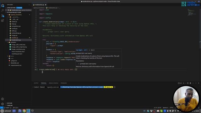 All Openai APIs using Python смотреть онлайн