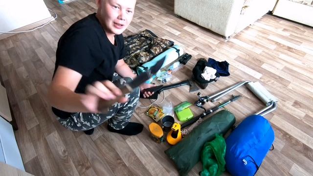 Снаряжение для похода! что взять с собой? Кемпинг. Поход в лес. Бушкрафт. смотреть онлайн