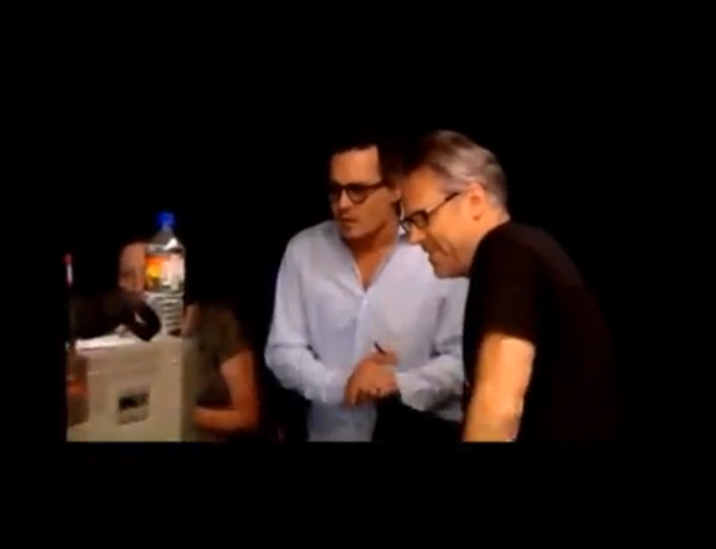 Behind The Scenes Footage From TRANSCENDENCE