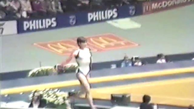 1st T ROM Camelia Voinea Comp BB - 1987 World Gymnastics Championships 9.575 смотреть онлайн