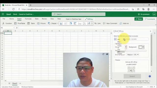 HOW TO CREATE QR CODE USING EXCEL OFFICE ONLINE | FREE OFFICE ONLINE смотреть онлайн