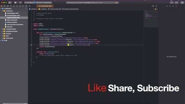 Animations with Lottie 2020 ??? || Swift Tutorial смотреть онлайн