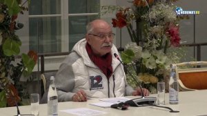 Никита Михалков выступил на культурном форуме в Санкт-Петербурге