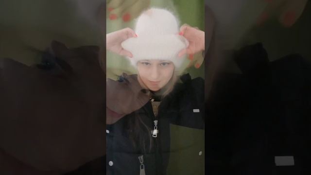 Зимняя шапка из ангоры с Joom смотреть онлайн