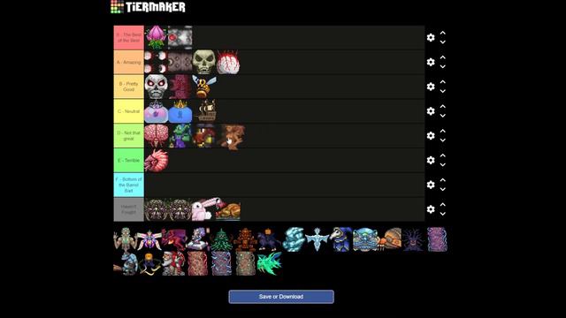 3 Terraria Pros Rank the BEST and WORST Bosses смотреть онлайн