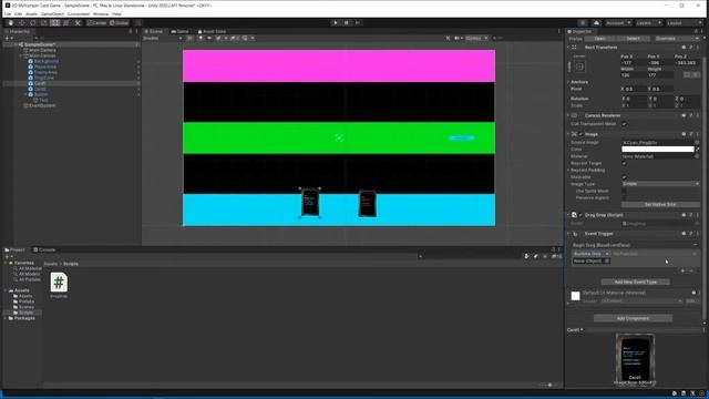 How to Make a 2D Multiplayer Tabletop Card Game in Unity - Part 4 (Drag and Drop) смотреть онлайн
