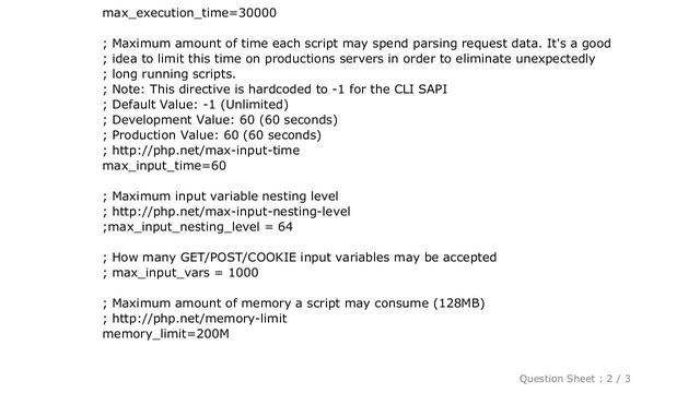 MySQL : PHP: maximum execution time when importing .SQL data file смотреть онлайн