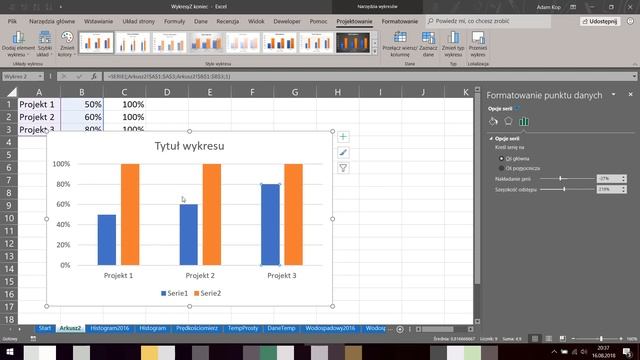 Excel Warsztat - Wykresy Zaawansowane - 16 sierpnia 2018 смотреть онлайн
