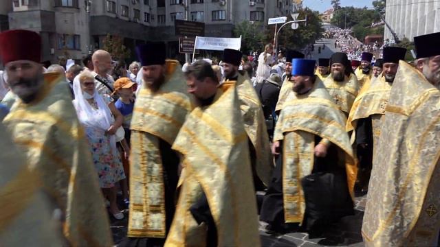 Крестный ход УПЦ МП на праздновании Крещения Киевской Руси - Украины смотреть онлайн