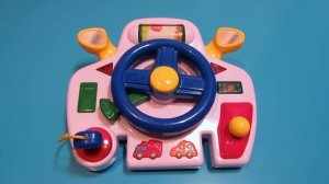 Музыкальный детский руль Navystar Обзор игрушки Musical kids steering wheel Navystar Toys Review