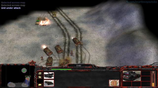 RISE OF THE REDS 1.85 - Fan Campaign, Russia Mission 1 [C&C Generals Zero Hour] смотреть онлайн