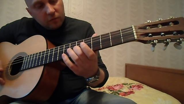 Как играть на гитаре соляк из песни Игорь Кущ-В кафе смотреть онлайн