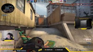 СИМПЛ ПОКАЗАЛ КАК НУЖНО ИГРАТЬ КС ГО\ОЧЕНЬ ПОТНАЯ ИГРА\СИМПЛ ТАЩИЛ САМ ЗА ВСЮ КОМАНДУ!!!