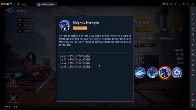 Infinity Magicraid Melina Inceleme