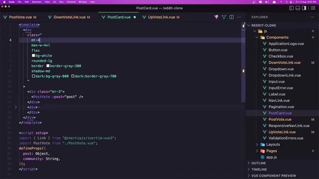 25 Add Voting to Show Post Page | Reddit Clone with Laravel and VueJS смотреть онлайн