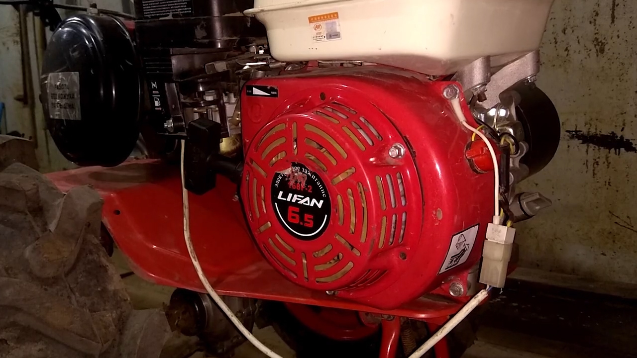 Замена масла. Lifan - 168 F2. Мотоблок АГАТ смотреть онлайн