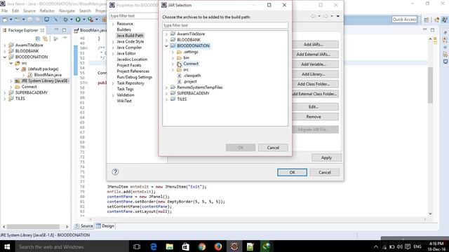 BLOOD DONATION SOFTWARE IN JAVA JFrame SQLITE URDU Hindi PART 1 смотреть онлайн