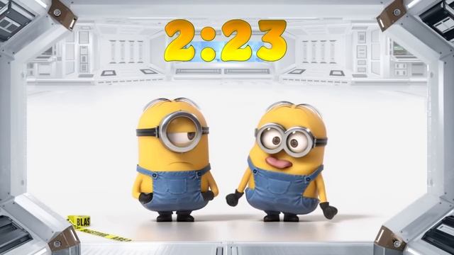5 minute minions timer with music... and farts смотреть онлайн