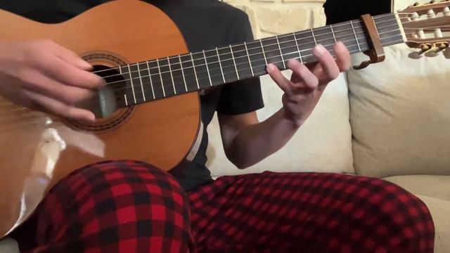 ABBA Dancing Queen Fingerstyle Guitar Cover смотреть онлайн