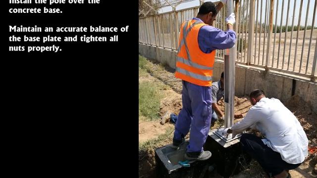 How to install CCTV Camera Pole смотреть онлайн