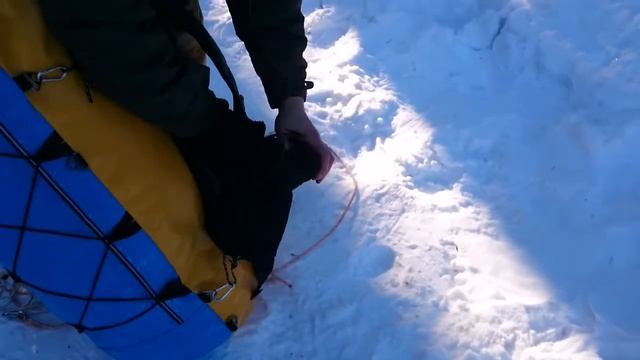 Обзор моей волокуши - двухсторонняя волокуша рюкзак большая смотреть онлайн