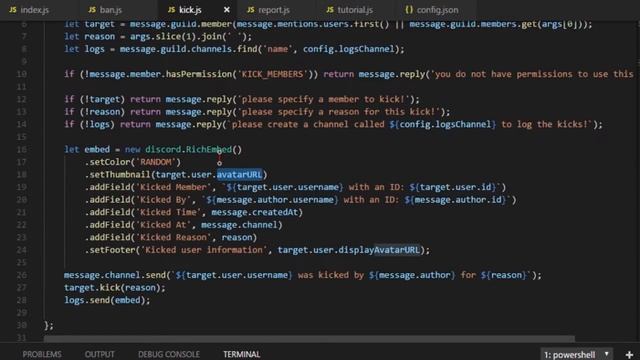 [Discord.JS] Report Command | Episode 5 смотреть онлайн