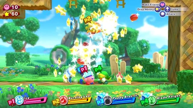 Kirby Star Allies - 01 (4-player) смотреть онлайн