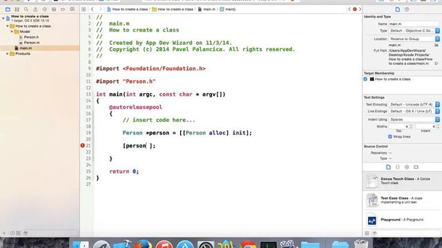 The Difference between Instance Methods and Class Methods in Objective-C смотреть онлайн