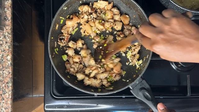 Just ADD PORK to your CHIPS! Kizomba / Pork Masala Fries | Wanyoez смотреть онлайн