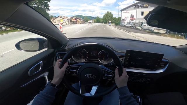 2021 Kia Ceed SW 1.5 T-GDi - POV Test Drive смотреть онлайн