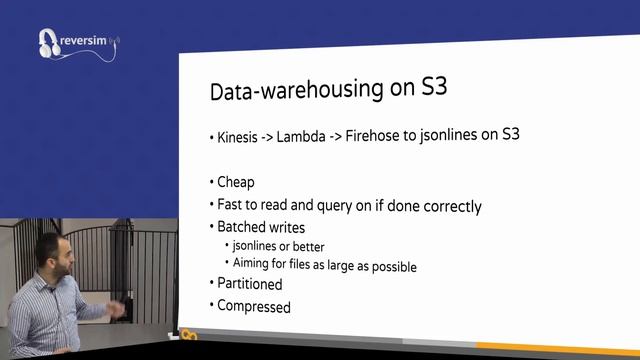 From SQL to AWS Kinesis, EMR and Elastic / Itamar Syn Hershko смотреть онлайн